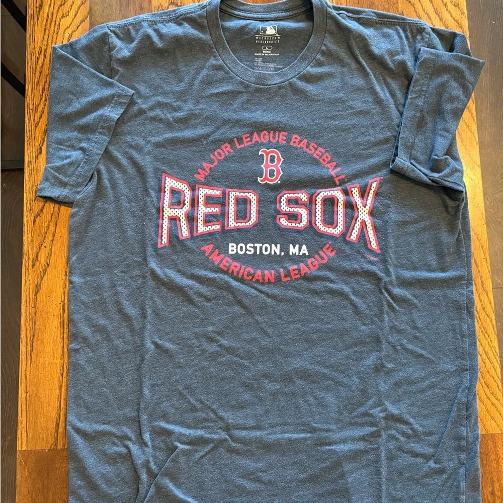 Boston Red Sox Navy Blue Short Sleeve Tee - Picture 2 of 4